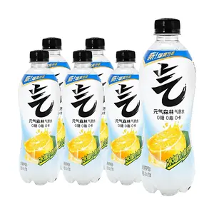 Chi Forest Sparkling Water - Zero Sugar, Zero Fat, Zero Calorie Lemon Flavor Drink, 480ml x 6 Pack, Rich in Vitamin C