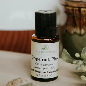Grapefruit, Pink (Citrus paradisi) - USA-Grown 1/2 oz Aromatherapy Essential Oils - Healthy, Healthcare