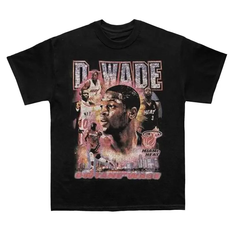 Dwyane Wade Basketball Fan Favorite T-Shirt Sports Streetwear for Fans