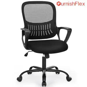 SweetFurniture Office Chair, Desk Chair, Ergonomic Home Office Desk Chairs, Computer Chair with Comfortable Armrests