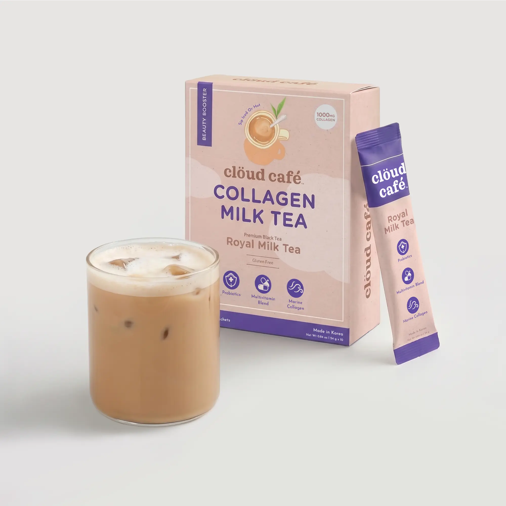 Royal Milk Tea 10 Pack (Collagen-Infused)