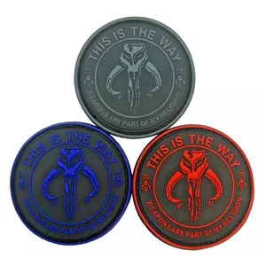 Weapons are Part of My Religion 3 Piece [3D-PVC Rubber - Hook Fastener -TW2,TZ7,TZ5-3.0 inch] for Backpacks, Range Bags, Clothes, Hats, and More