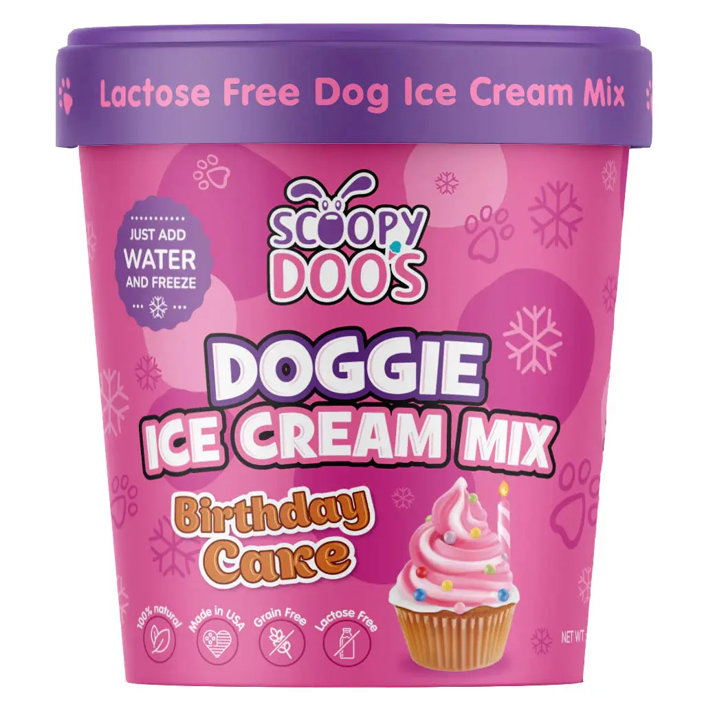Birthday Cake - Dog Ice Cream Mix