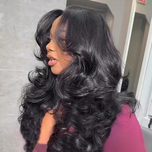 9x6 Body Wave Glueless Wig Human Hair Wig For Women Ready To Wear 5x5 Lace Closure Wig Brazilian Human Hair Pre Cut 13x4 Lace Frontal Wig No Glue Natural Color Wig TikTokShopBlackFriday