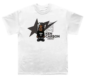 Ken Carson Babymilo Graphic Tee, Y2K Streetwear T-Shirt, Unisex Crew Neck Tee, Vintage Hip-Hop Graphic, Sports Style, Casual Cotton Fit