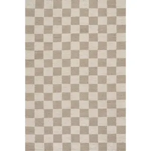 Nuloom Thorenne Checkered Modern Wool Rug