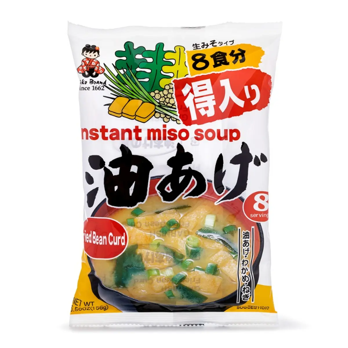 Miko Instant  Bean Curd Miso Soup, 8 Servings 6.21 oz