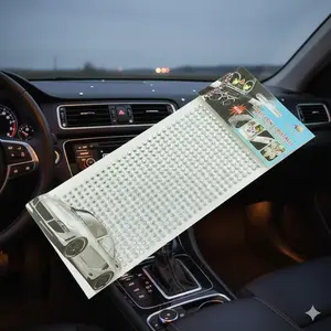 4mm Self-Adhesive Rhinestone Stickers, DIY Craft Gems for Phone Cases, Nail Art, Car Interior Decor, High Refractive Index Sparkle Rhinestones for Creative Designs