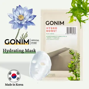 GONIM Hydrating Mask 48-Hour Long-Lasting Mask Resurrection Grass 7X Hyaluronic Acid Deep Moisturizing Sheet Mask Korea Skincare Dry Sensitive Skin