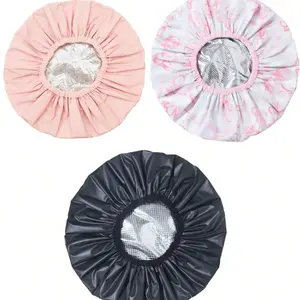 Double Layer Hair Care Cap, Anti-Fall Hair Hat, Moon Hat, Oil Treatment Cap, Hair Mask Cap, Dry Wet Hair Cap, Sleep Cap