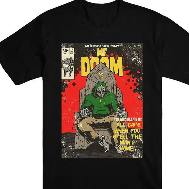 MF Doom Shirt Men Short Sleeve T-Shirt