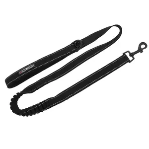 Soft-Pull Traffic Leash | Black