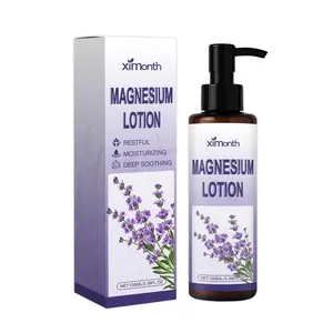 Lavender Magnesium Skincare Lotion (100ML), Deep Moisturizing Nourishing, Night Use, Comfortable Feeling, Suitable for All Skin Types