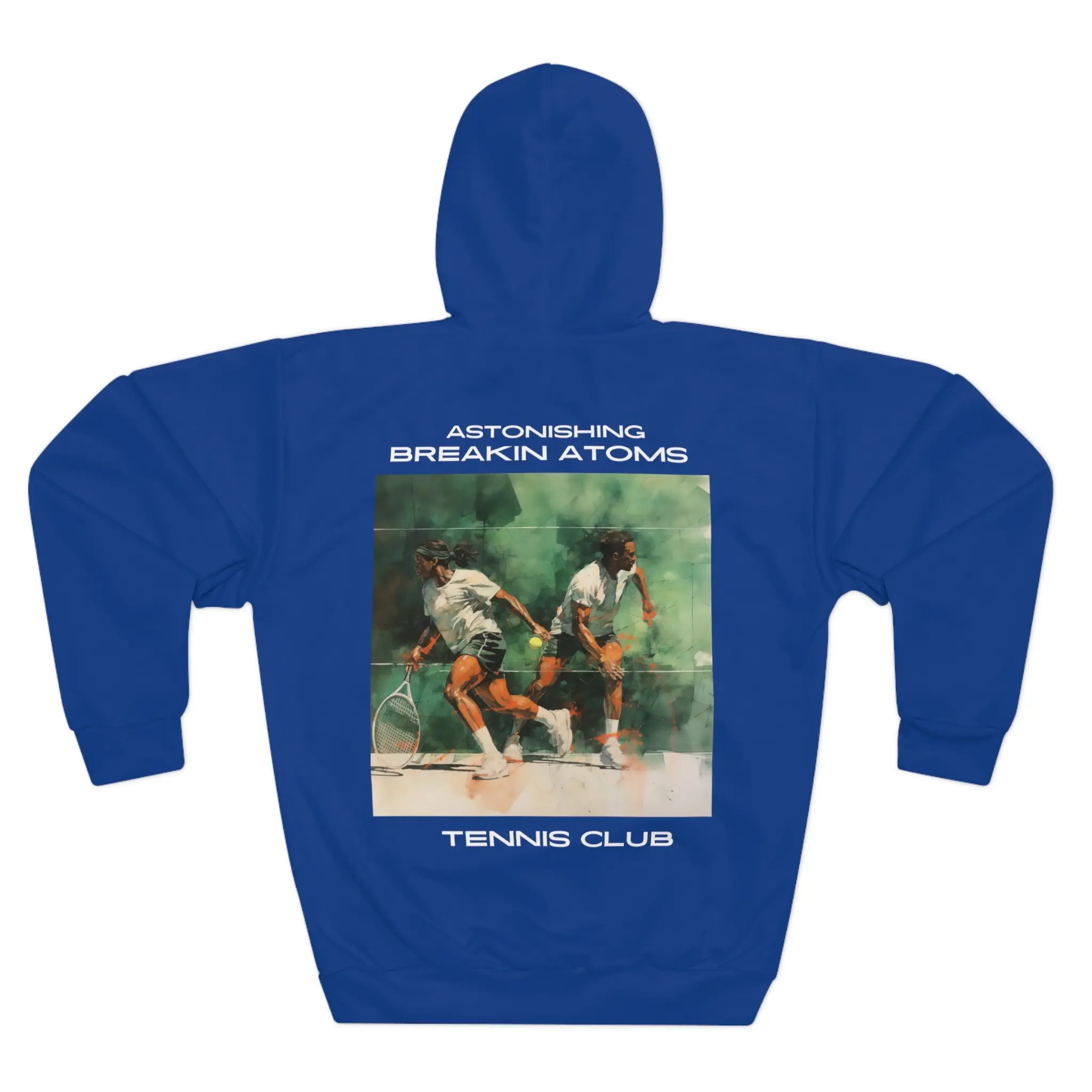 Astonishing Breakin' Atoms Tennis Club Sweater Casual Classic