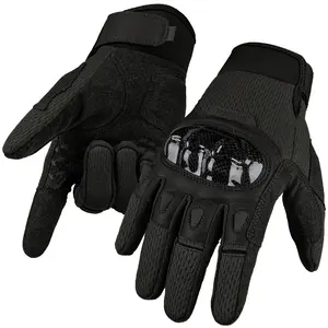 Motorcycle Gloves Touchscreen Motocross Dirt Bike Riding Glove with Carbon Fiber Protective Hard Knuckles for Men Women Model tactical  gloves motorcycle  gloves