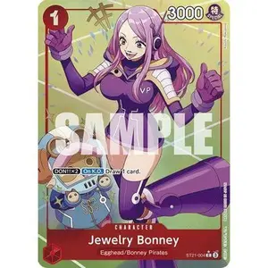 Jewelry Bonney (Parallel) (ST21-004) - Starter Deck EX: Gear 5 Foil
