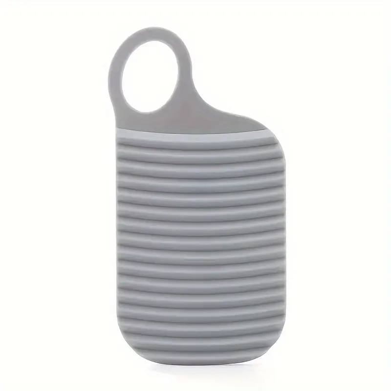 Foldable Compact Laundry Washboard, Portable Non-slip Silicone & Plastic Underwear Hand-wash Item for Home & Travel, Sports & Outdoor Indoor Recreation Laundry Tools and Cleaning (One-Size)