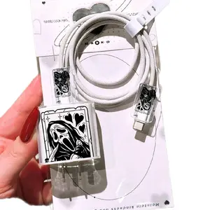 Halloween Horror Ghost Phone Charger Case