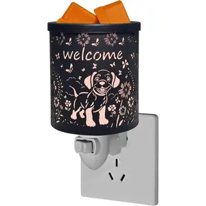Plug in Wax Warmer for Scented Wax melt Warmer scentsy Plug in Wax melt Warmer Electric Candle Warmer  Decor Gifts for Women(Puppy)