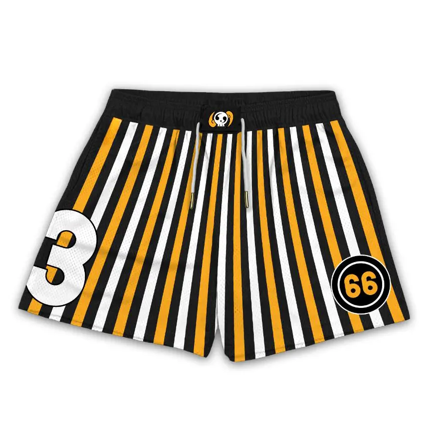 One Piece Vol.2 Sanji Men's Shorts Workout Sport Knee Pants with Pockets Athletic Summer Shorts
