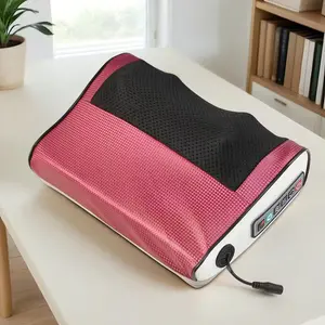Electric massager, dual-direction massage, 3-speed adjustable intensity, heating function, for shoulder, back, leg and neck massage. Relaxes muscles and relieves fatigue. A gift for Mum/Dad/Ladies/Gentlemen.