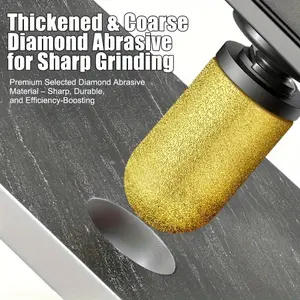 M10 M14 Brazed Arc Grinding Wheel Polishing Head, Durable Abrasive Tool for Metal Finishing, Ideal for Industrial Applications