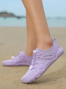 Unisex's Quick Drying Water Shoes, Sporty Slip on Beach Shoes, Comfortable Barefoot Shoes for Swimming Pool, Beach, Surfing and Yoga Fitness, Outdoor Sneakers, Lightweight Swim Shoes, Water Aqua Shoes