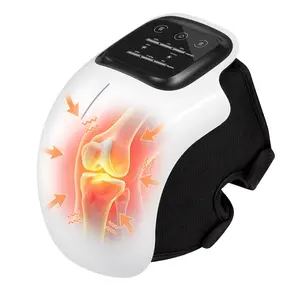 Knee Massager, Adjustable Cordless Smart for Pain Relief with Heat and Red Light Therapy, 2026 Updated Edition, Relax Tight Muscles, Ideal Gift for Men & Women