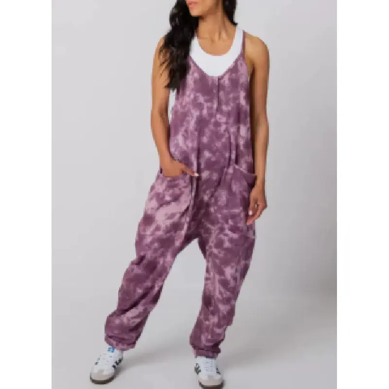 Women's Tank Romper - Oversized, Comfortable, Casual and Fun Women's Jumper Chic Fit
