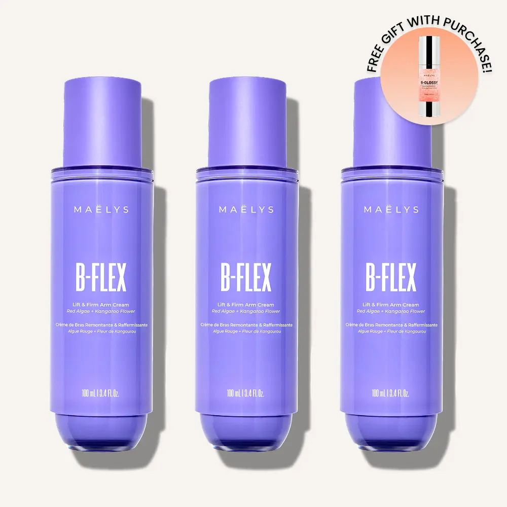 MAËLYS B-FLEX Lift & Firm Arm Cream x 3 | Save $27 | Tighten the Look of Loose Skin in the Arms
