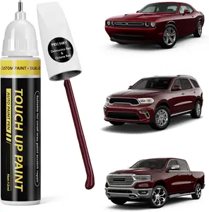 (Octane Red/Delmonico Red (PRV/NRV) Car Touch Up Paint for Dodge Ram, Car Paint Scratch Repair Kit, Quick & Easy Solution to Repair,  in  Scratch Remover Pen With ColorMatched