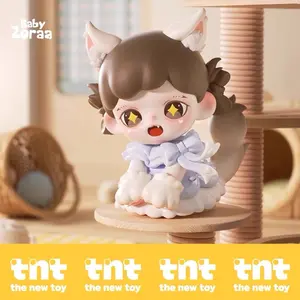 【tntspace】Zoraa Meow Cat Face mini series | Surprise Mystery Blind Box figures  Fun Unboxing Holiday Gift