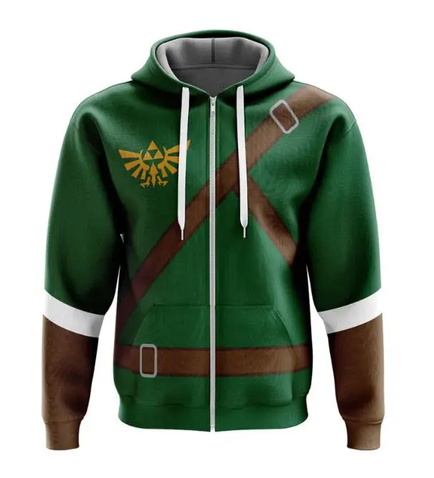 [FREESHIP] Trending Link Zelda Zip Hoodie Jacket, Anime fan zip up hoodie, Perfect for Fall & Winter with Fitted Design, Soft Comfortable Sweatshirt #anime  #hoodie #Sweatshirt #ziphoodie #menwear