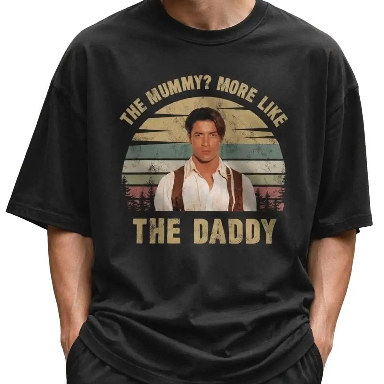The Mummy Movie Richard OConnell T Shirt Vintage Classic Film Shirt
