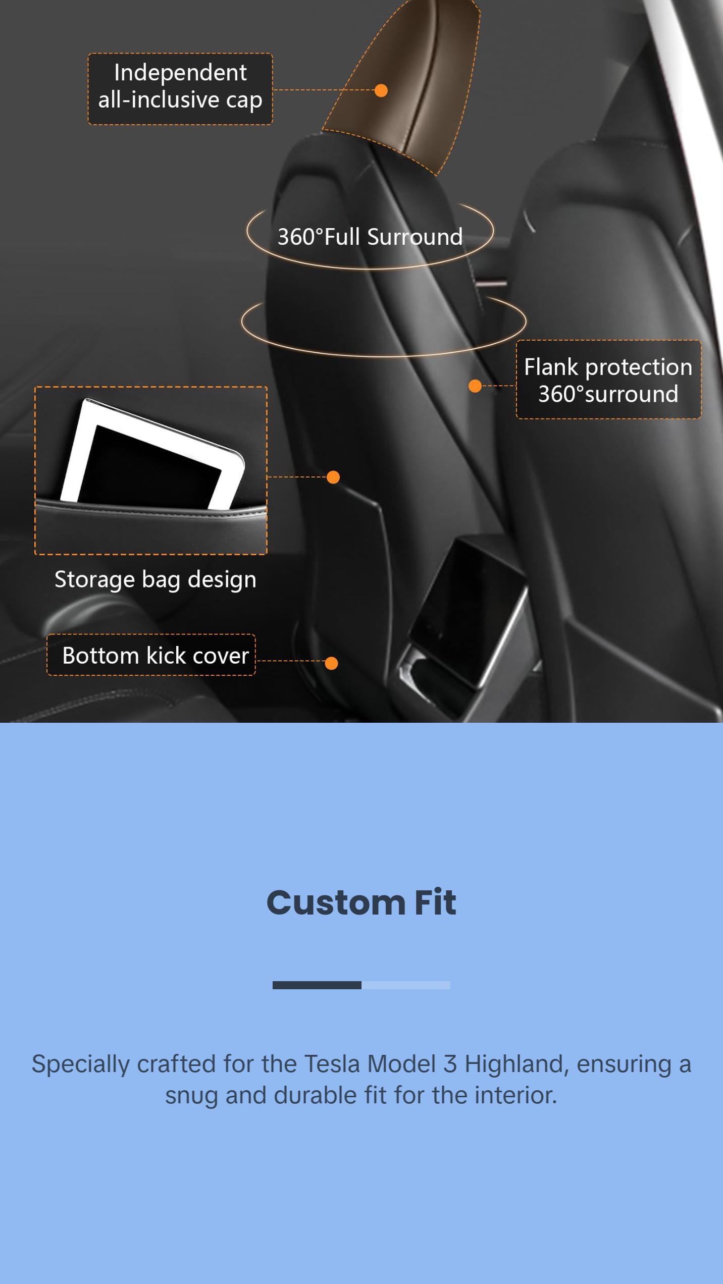 Tesla Model 3 2024 (Not for Performance) Full Set | 2024-2025 Model 3 Highland