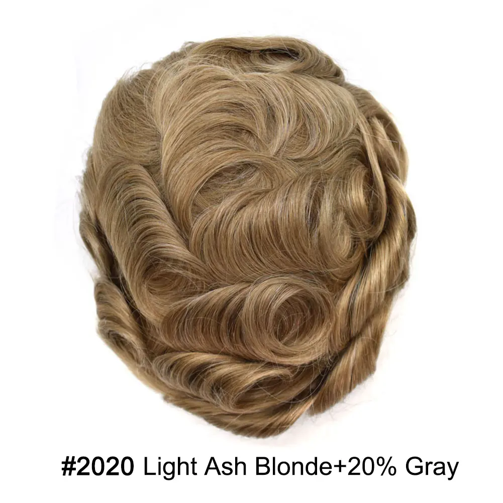 2020# LIGHT ASH BLONDE+20% Gray