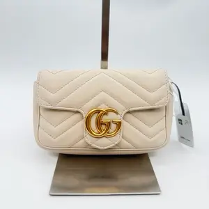 Pre-owned GUCCI RL GG Marmont Super Mini Crossbody Bag 22019221