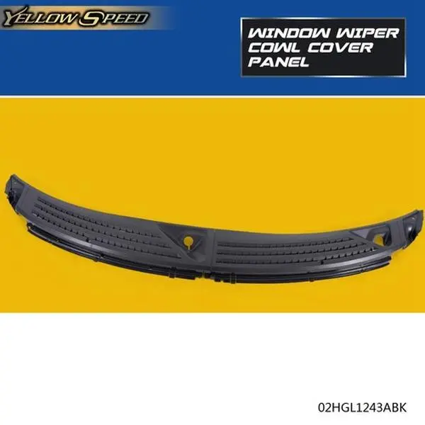 ALLGOOD 1 Pair Left & Right Windshield Wiper Cowl Cover Panels for 2004-08 Ford F150, Elegant Style Lightweight Easy-to-Use Automotive Car Interior Stowing & Tidying Accessory
