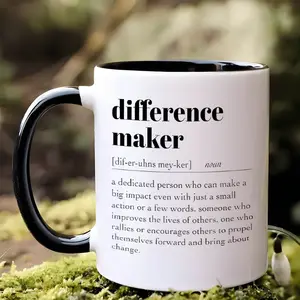 Awesome Teacher" Ceramic Coffee Mug 11oz - Heat Insulation, Machine Washable, Reusable Poly-Coated Cup for Office, Home, Party, Wedding Gift