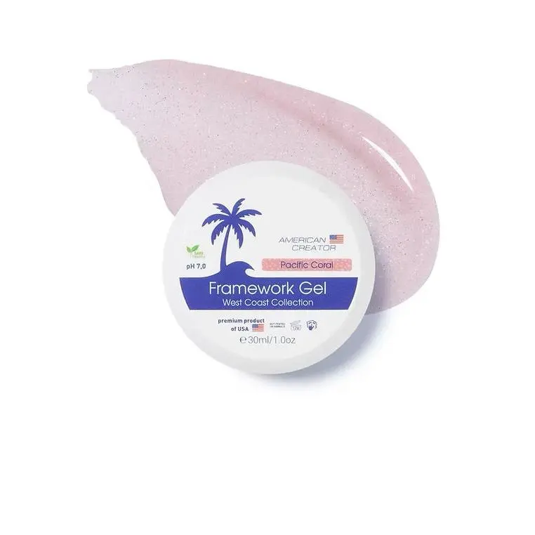 Professional Framework Builder Polish for Gel Polishes, Nail Care for Strengthening, Structuring, and Flawless Manicures, Solid Gel, Heat-Free Cure, Long Wearing, Nail Polish, Cosmetic