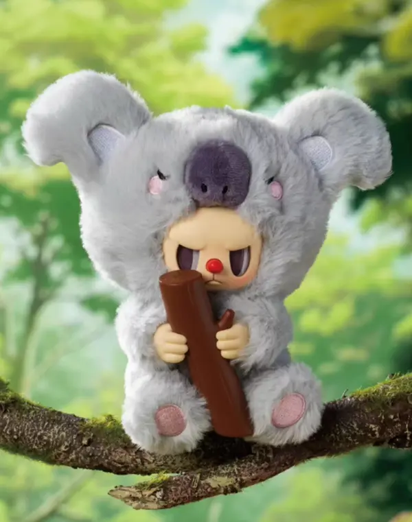 REBEL BEAR Animal Series Soft Vinyl & Plush Blind Box
