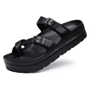 Women's Platform Sandals Comfortable Foam Slides Lightweight Thick Soles | Ultra Cushion Girl Footwear