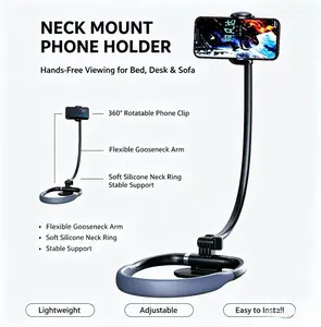 neck phone holder / neck phone mount