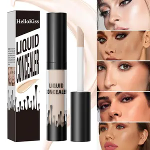 Long Lasting Concealer, 1 Box Moisturizing Concealer, Lightweight Full Coverage Concealer, Makeup Product for Women & Girls, Foundation