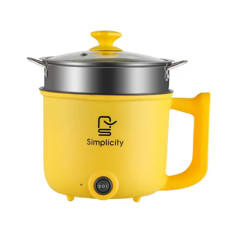 Mini Multifunctional Electric Cooker - Portable Electric Hot Pot, Dual-Use 1-Touch Stovetop Kettle for Dormitory and Household Small Heating Needs, One-Touch Stovetop Kettles
