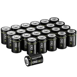 ENERGYPORT CR2 Lithium Battery (24-Pack), CR2 3V Batteries 1000mAh  High Power Lithium Battery for Flashlight, Range Finder, Photo Cameras, Alarm Systems and More ( Non-Rechargeable )