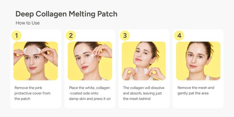 [SUNGBOON EDITOR Official] Deep Collagen Melting Patch | Ultimate Korean Skincare | Intensive Melting Collagen Eye Patches for Deep Care & Radiant Skin