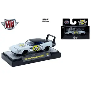 PRE-ORDER M2 32600 Series (32600-97) 1969 Dodge Charger Daytona HEMI Diecast blue