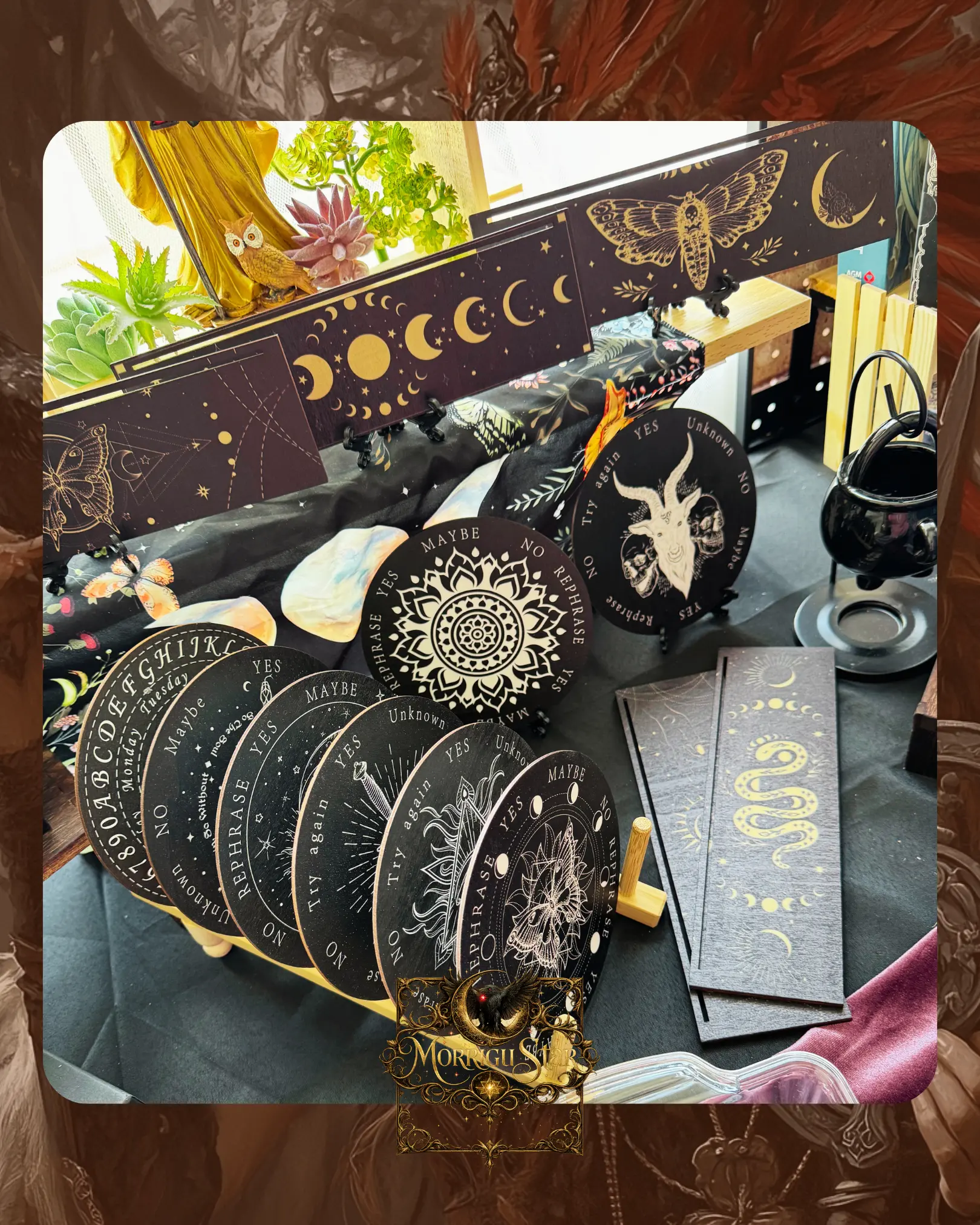 Celestial Tarot Card Holders