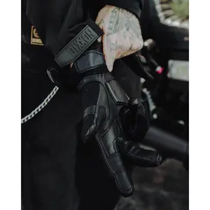 Laramie Leather Moto Gloves